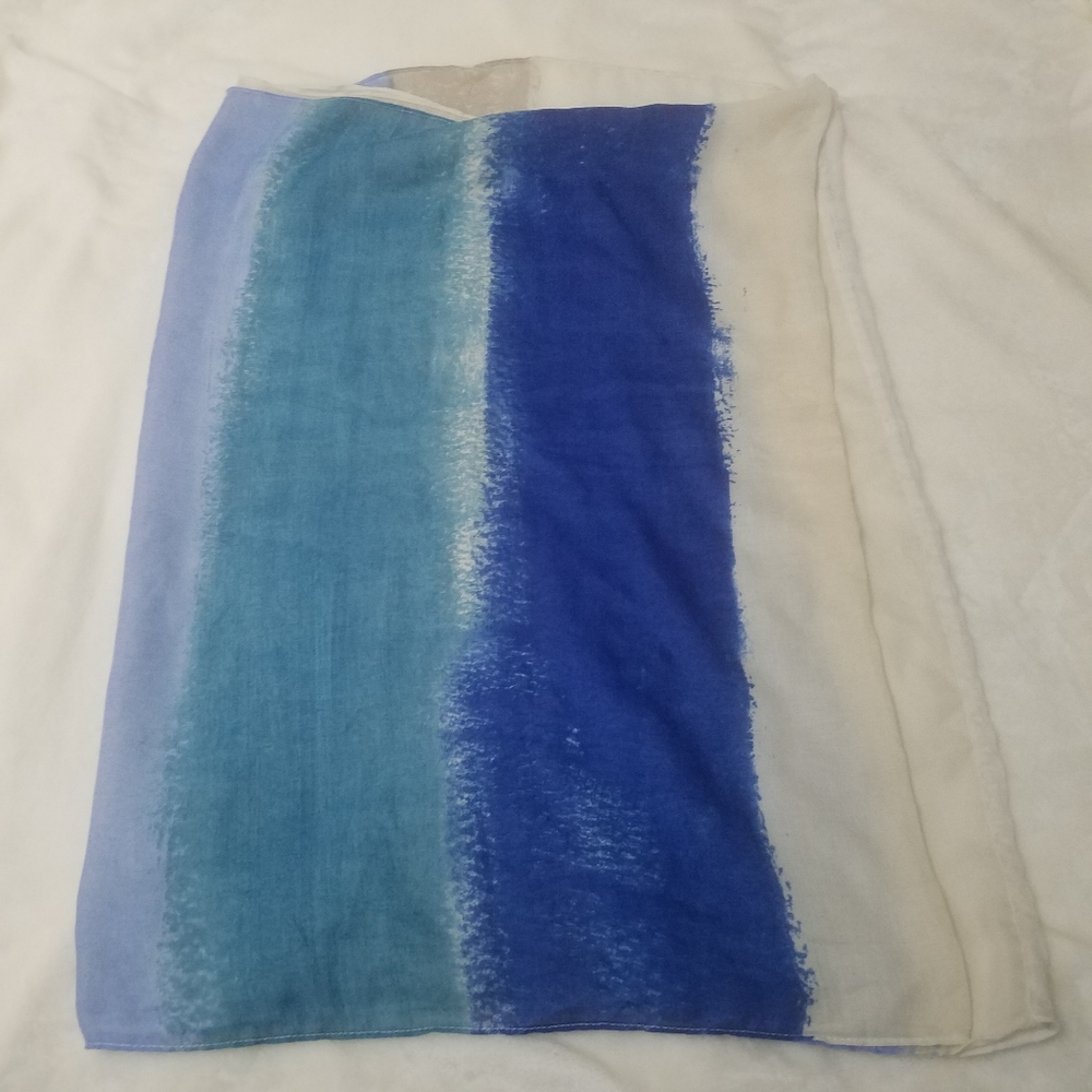 Reed Color Block Infinity Scarf